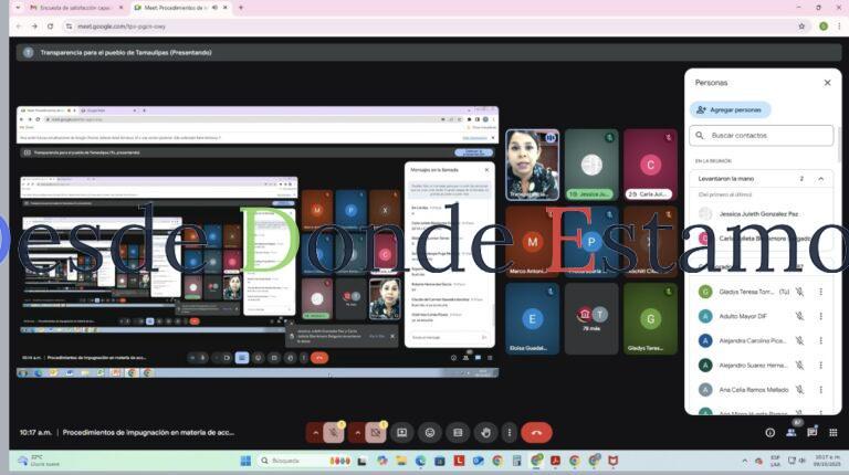 Capacita “Transparencia Para el Pueblo de Tamaulipas”