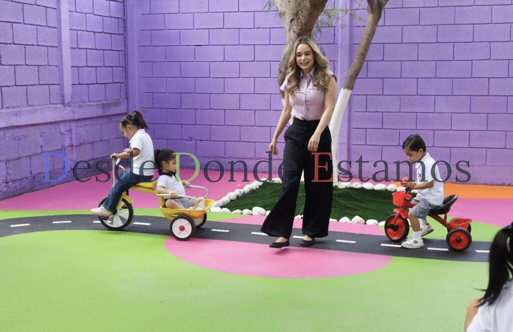 DIF Victoria entrega nuevo patio de juegos