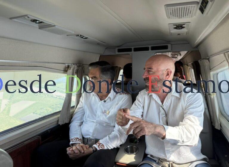 Supervisa Américo Villarreal creciente del Pánuco