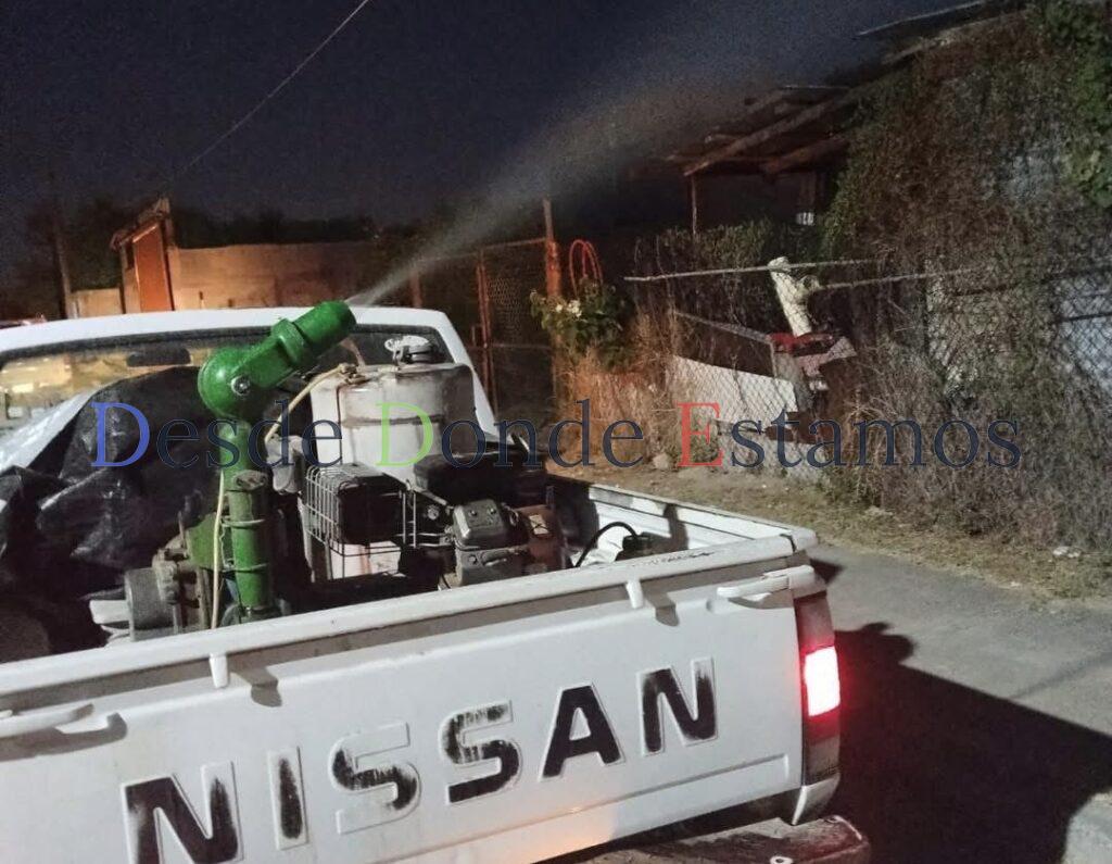 Redoblan campaña de fumigación en Nuevo Laredo
