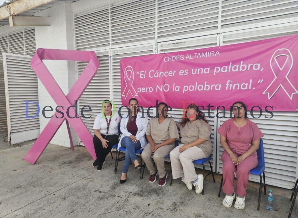 Guardia Estatal se suma al “Mes Rosa” en diferentes municipios