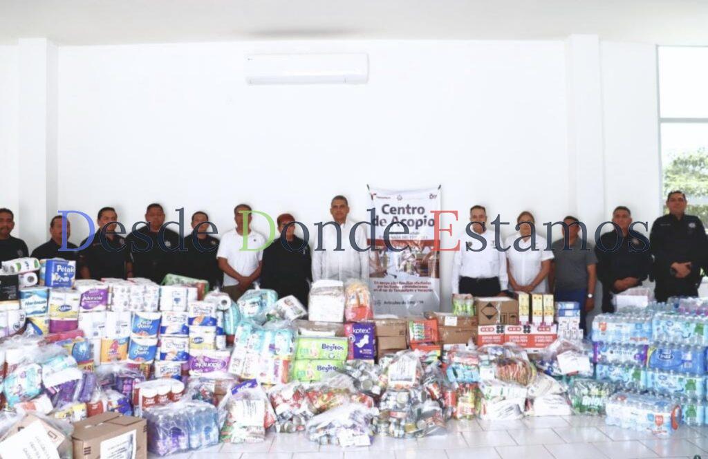 Se suma SSPT a colecta en apoyo a familias afectadas por inundaciones