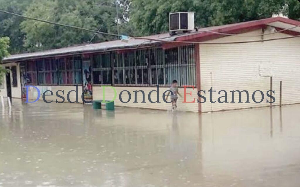 Dañadas ocho escuelas por lluvia en la zona sur