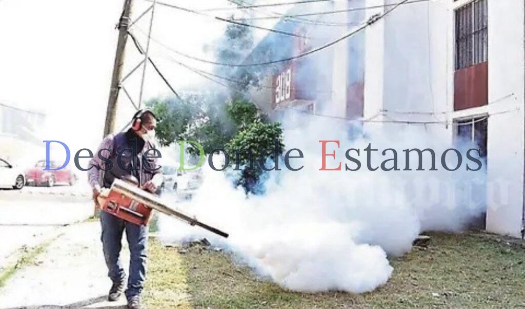 Refuerzan fumigación contra el dengue en la zona sur