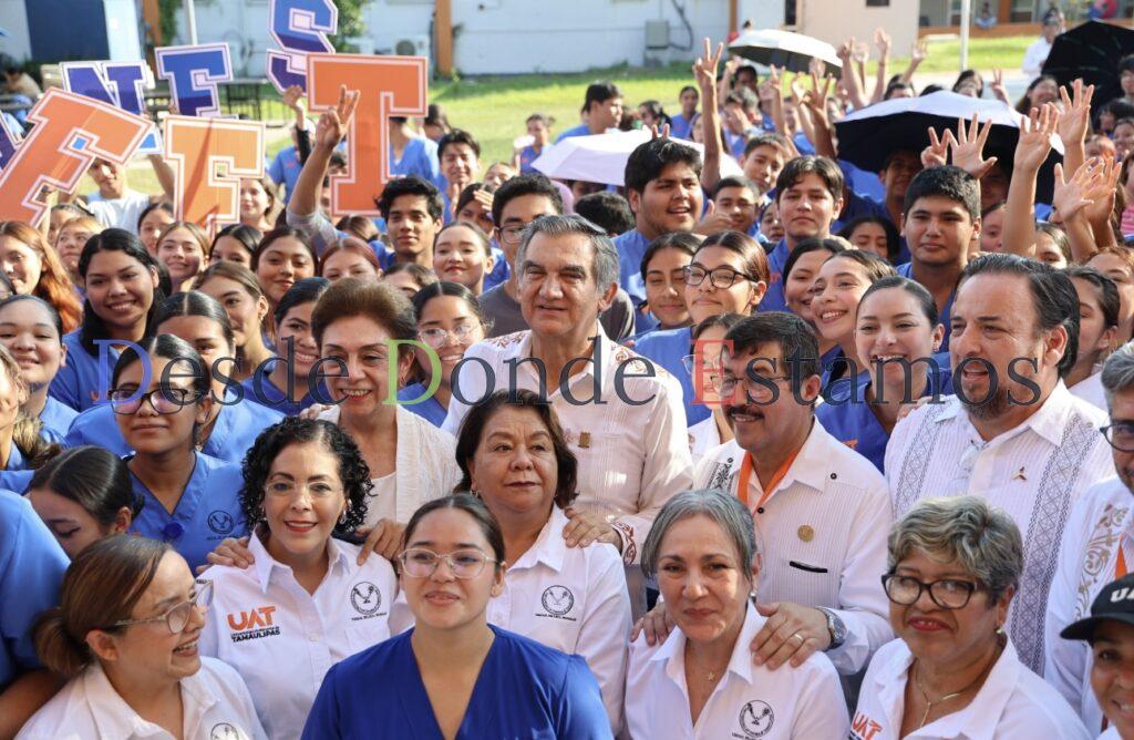 Gobernador y rector inauguran obras que fortalecen crecimiento de la UAT