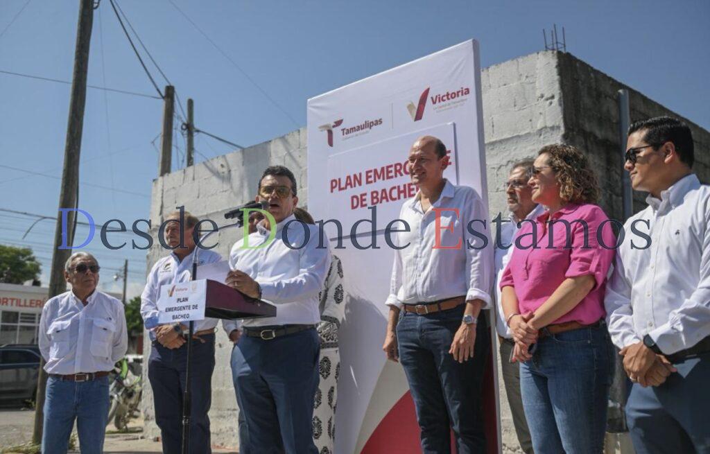 Ruta comercial, prioridad en Plan Emergente de Bacheo en Victoria