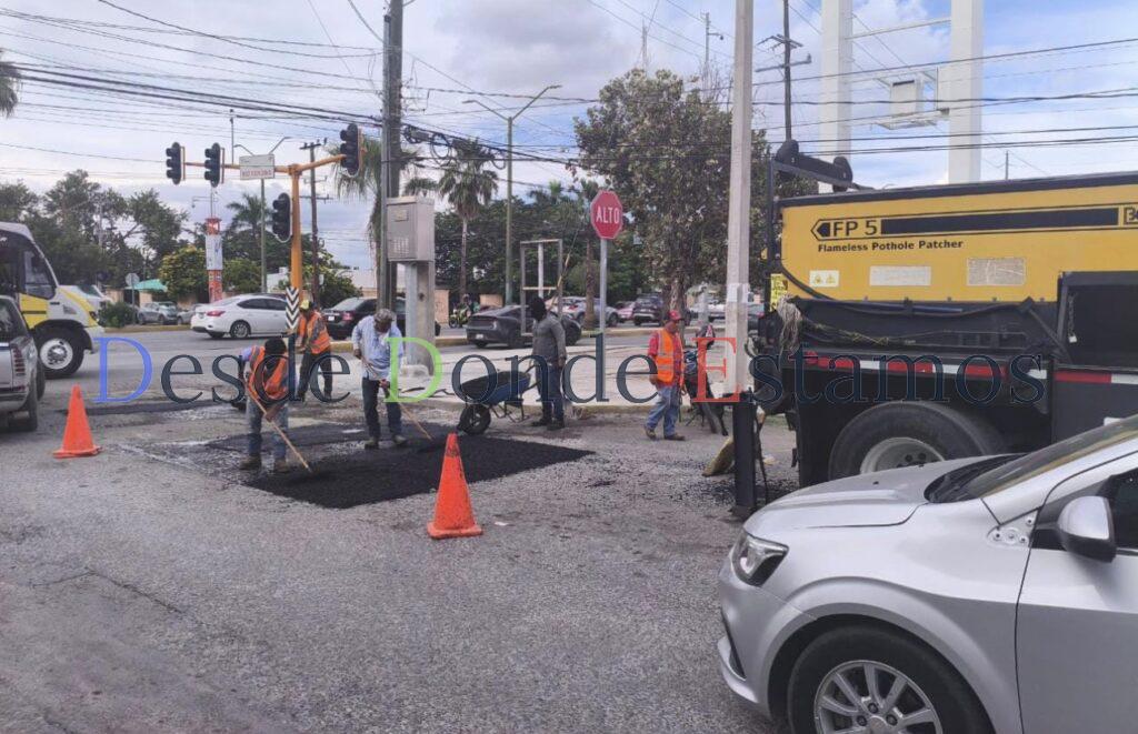Gobierno de Victoria da a conocer rutas de bacheo para prevenir demoras