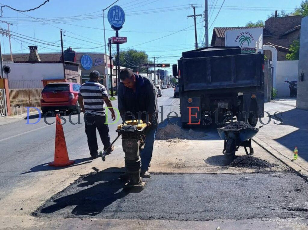 Atiende Servicios Públicos Primarios trabajo de recarpeteo