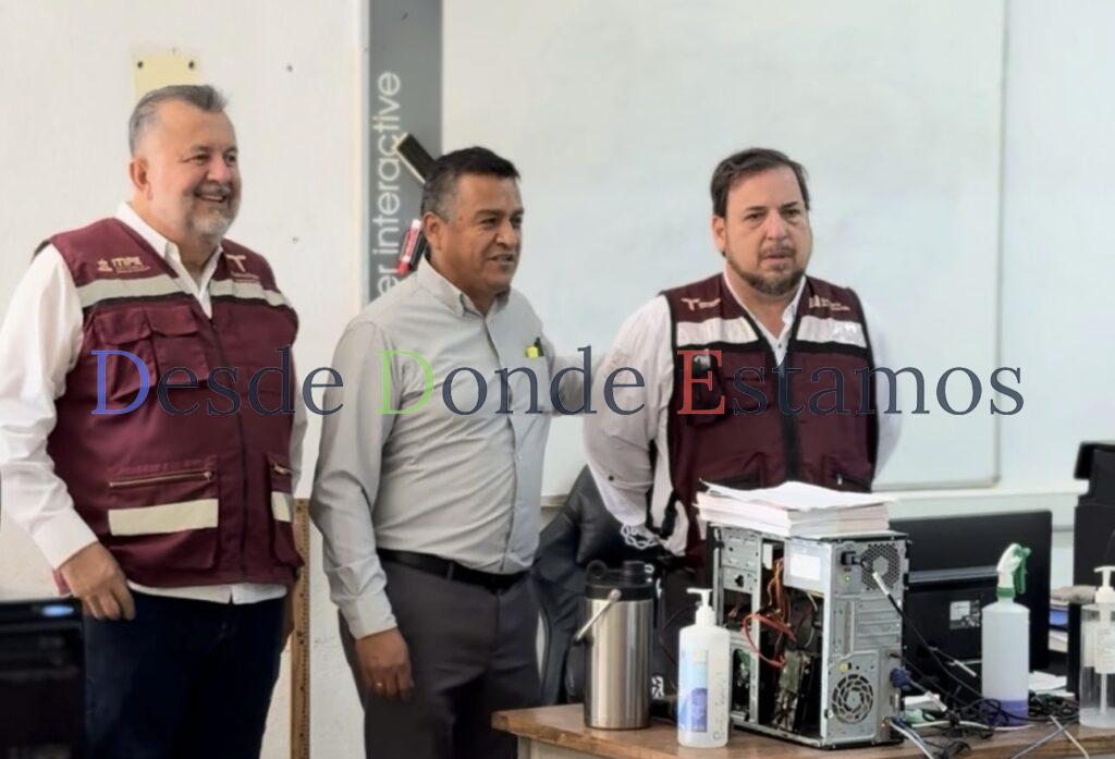 En Villa de Casas, fortalece gobierno de Américo infraestructura educativa