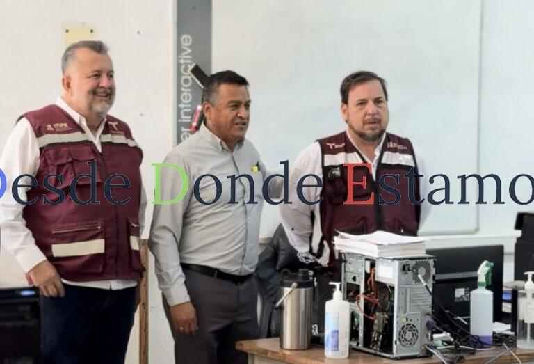 En Villa de Casas, fortalece gobierno de Américo infraestructura educativa