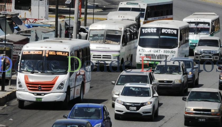 Supervisan conductas de operadores de transporte público