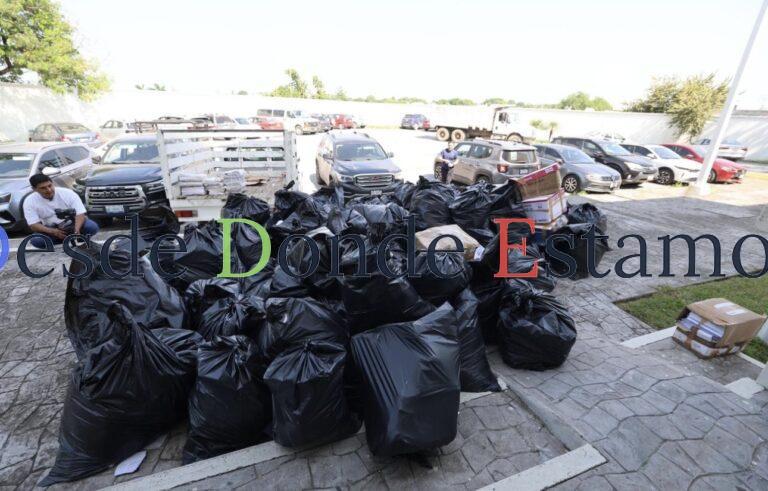 Jornada de limpieza en instalaciones del Poder Judicial en Altamira