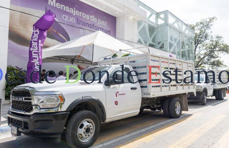 Dona SET 16 toneladas de víveres para afectados por inundaciones