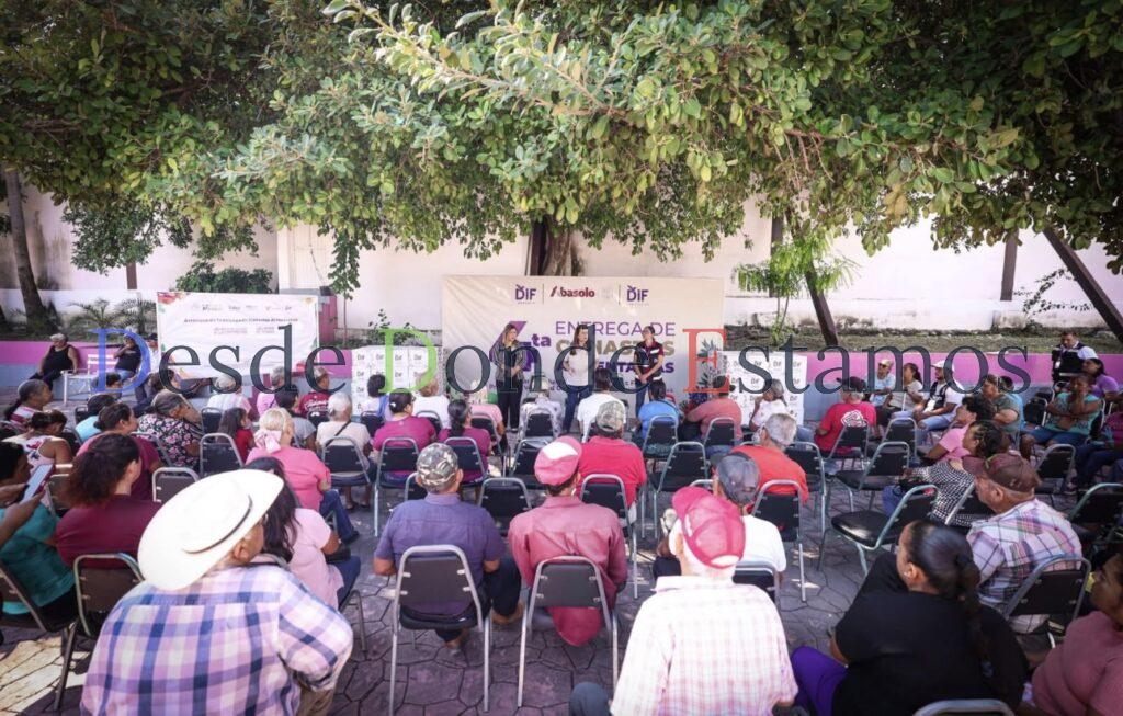 DIF Tamaulipas cumple con cuarta entrega de canastas alimentarias