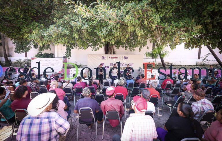 DIF Tamaulipas cumple con cuarta entrega de canastas alimentarias