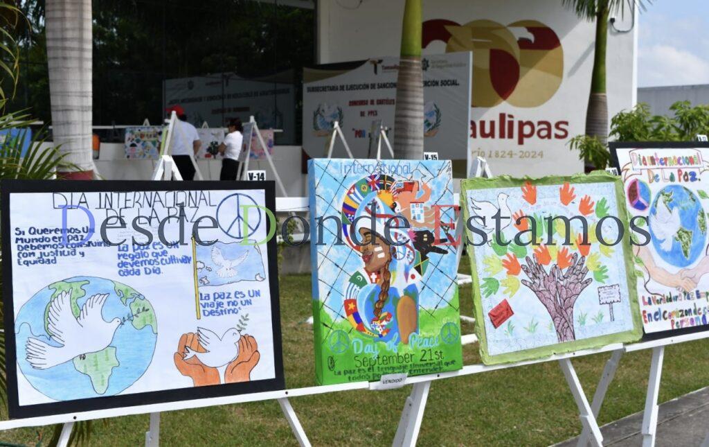 Expresan PPLs su visión de paz con lápiz y acuarela