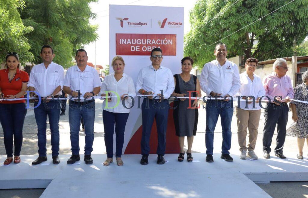 Cumple alcalde compromiso con vecinos de la Col. Tamaulipas