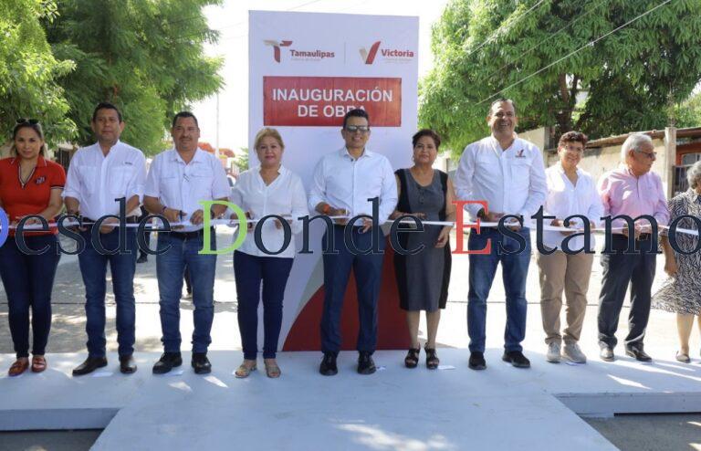 Cumple alcalde compromiso con vecinos de la Col. Tamaulipas