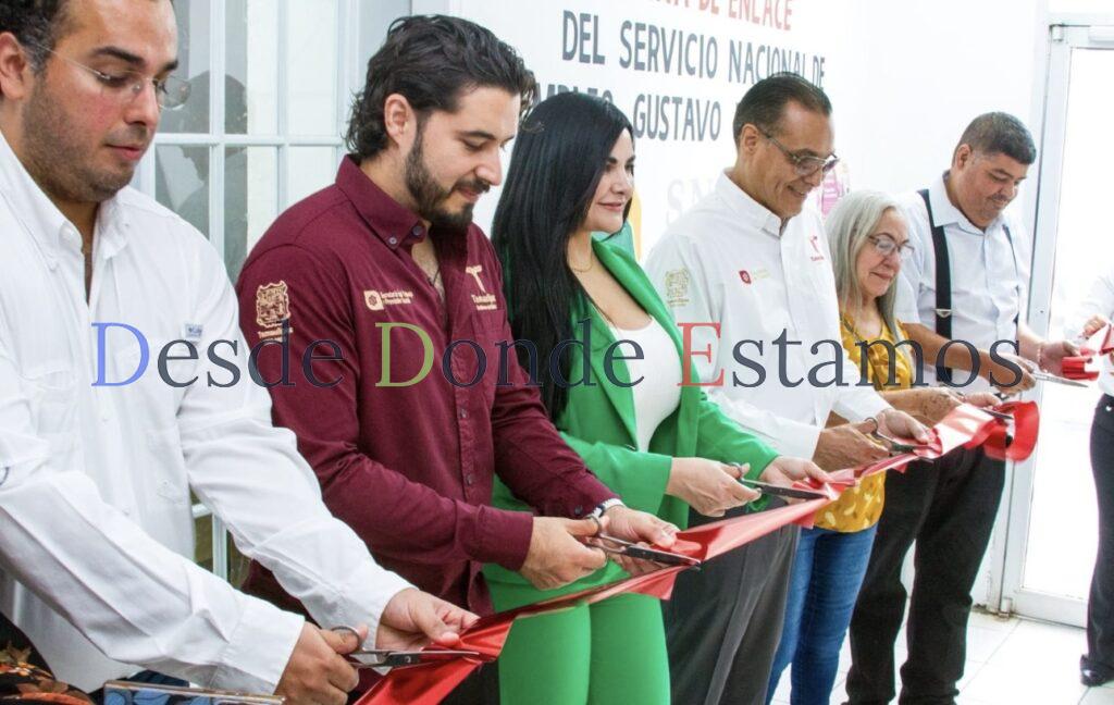 Inauguran Oficina de Enlace del SNE en Gustavo Díaz Ordaz