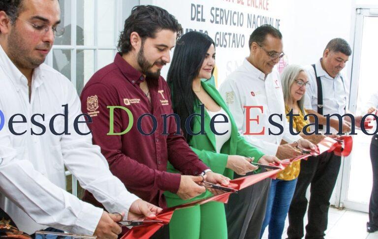 Inauguran Oficina de Enlace del SNE en Gustavo Díaz Ordaz