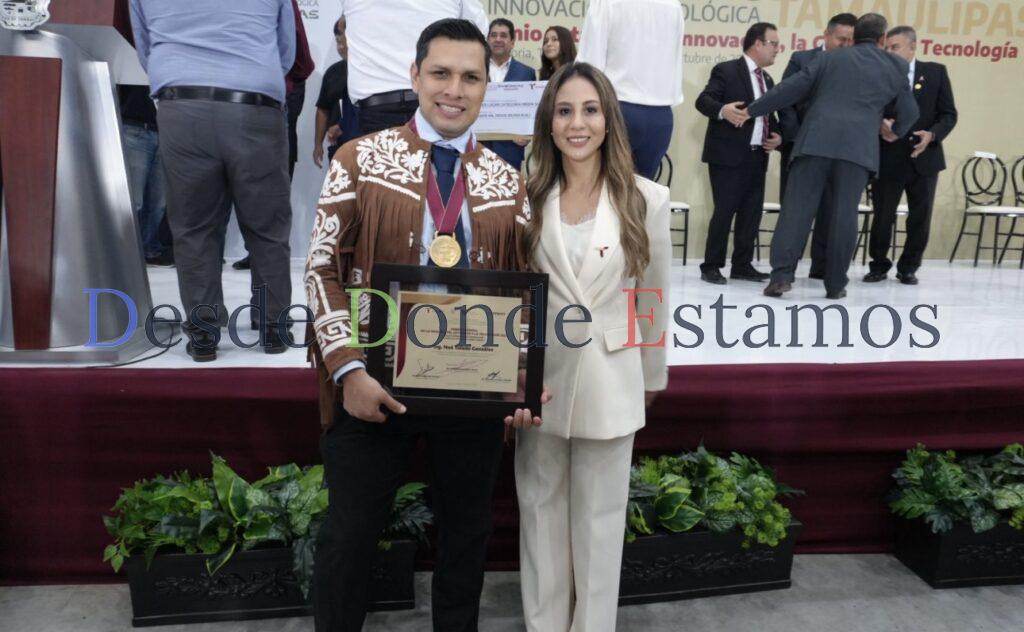 Reconoce UTM a docente por ganar Premio Estatal de Innovación, Ciencia y Tecnología 2025
