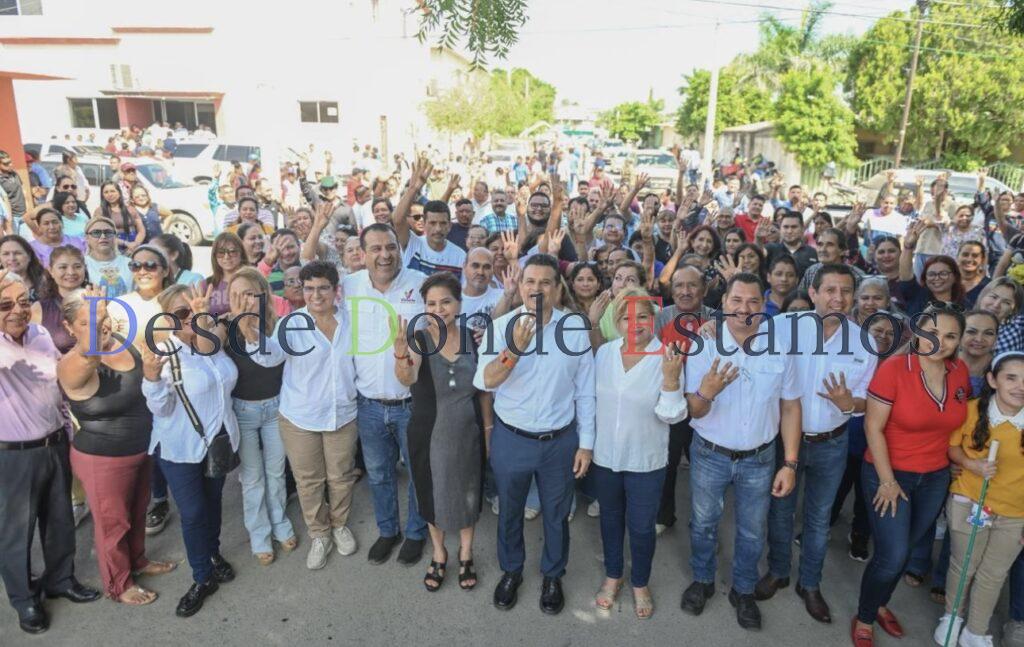 Cumple alcalde compromiso con vecinos de la Col. Tamaulipas
