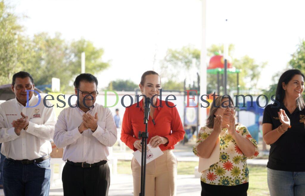 Entrega Carmen Lilia obras que mejoran entorno social y movilidad