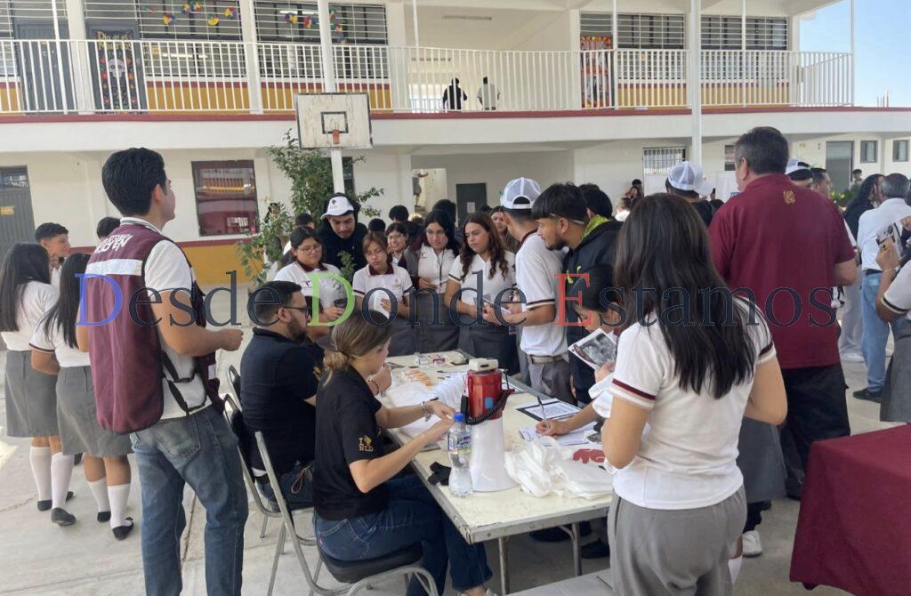 Lleva Gobierno Municipal brigada “Contacto joven” al COBAT 23