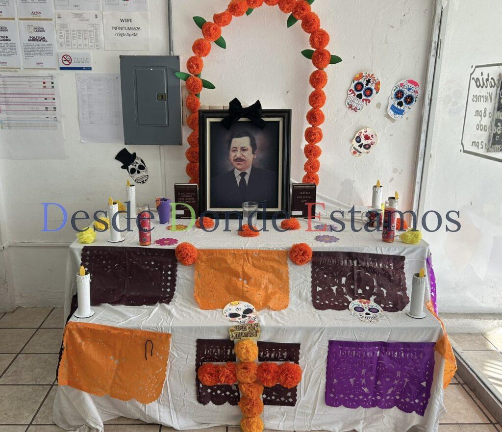 Invitan a visitar altares de muertos en bibliotecas públicas de Nuevo Laredo