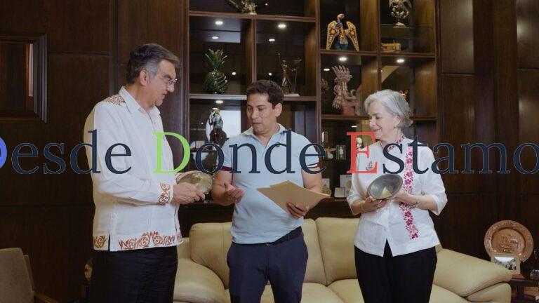 Reciben Américo y María piezas bendecidas por el Vaticano