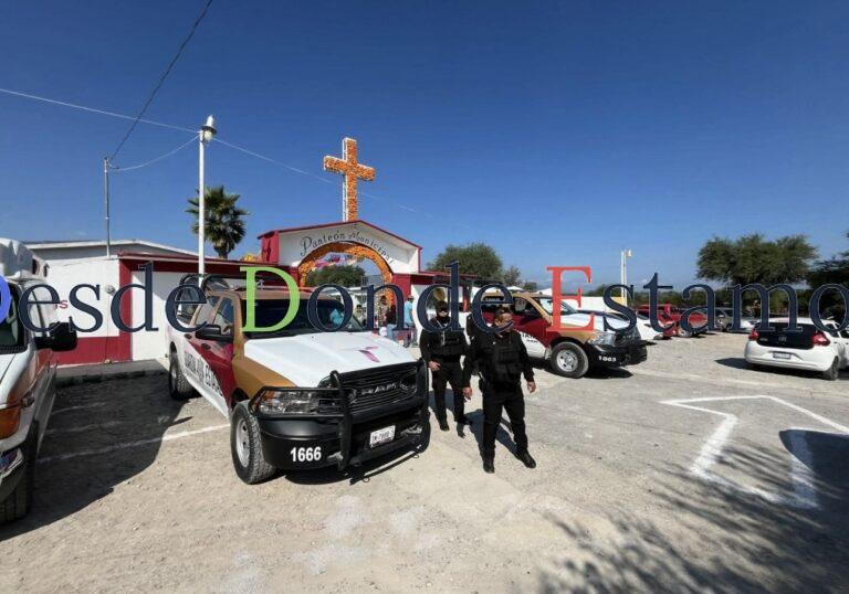 Despliega SSPT operativo de seguridad por Día de Muertos