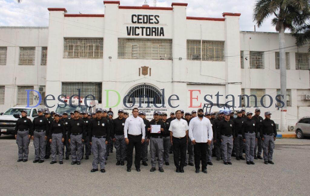 CEDES Victoria rinde homenaje a custodio por más de tres décadas de servicio