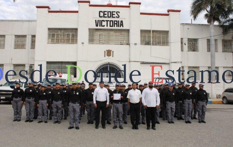 CEDES Victoria rinde homenaje a custodio por más de tres décadas de servicio