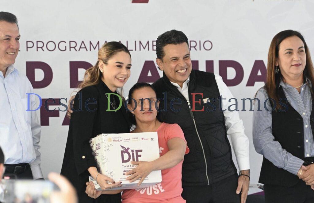 Inicia DIF Victoria cuarta entrega de apoyos alimentarios