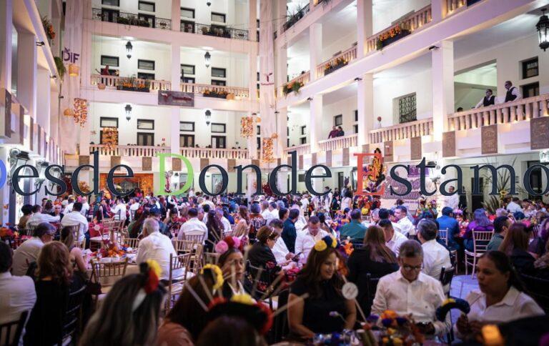 Gobierno y DIF Tamaulipas realizan cena con causa