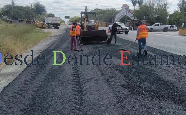 Repara Municipio 1,850 m2 más de carpeta asfáltica