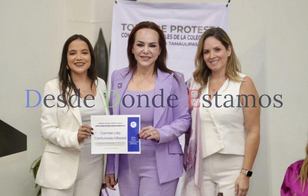Marca Carmen Lilia nuevo capítulo del liderazgo femenino en Tamaulipas
