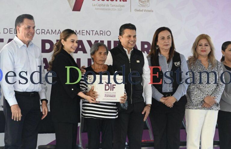 Inicia DIF Victoria cuarta entrega de apoyos alimentarios