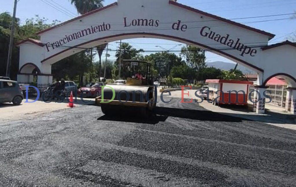 Repara Municipio 1,850 m2 más de carpeta asfáltica