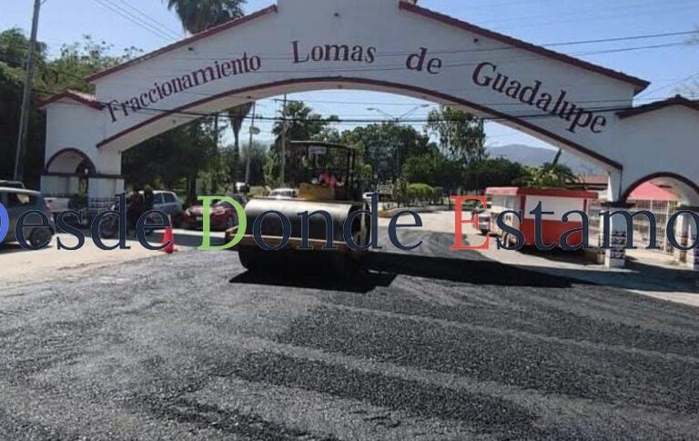 Repara Municipio 1,850 m2 más de carpeta asfáltica