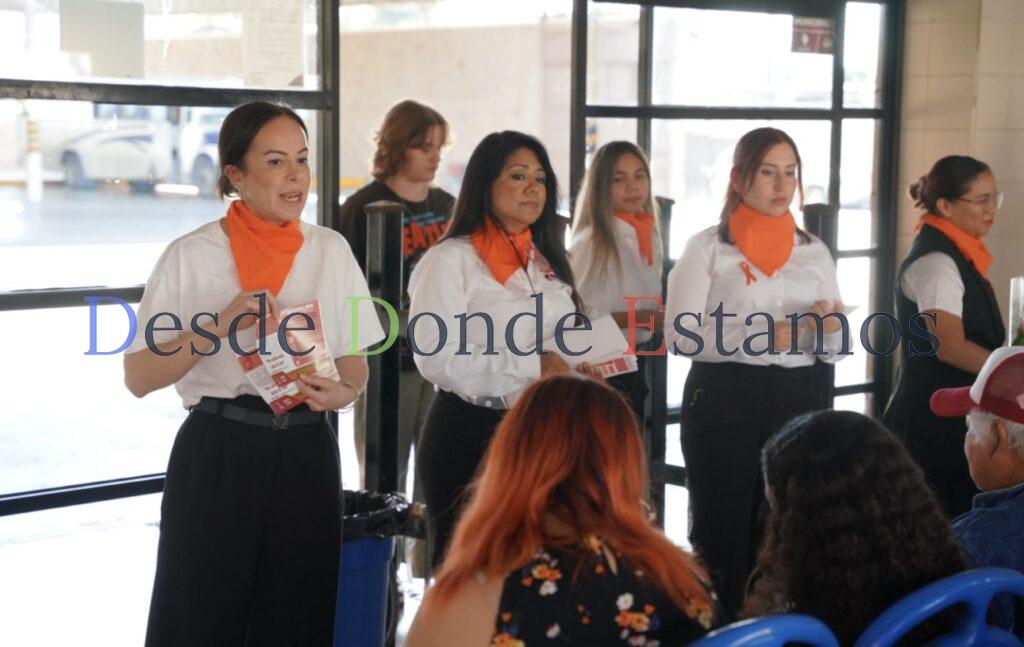 Gobierno Municipal e INMUJER Nuevo Laredo presentan la Cartelera Naranja 2025