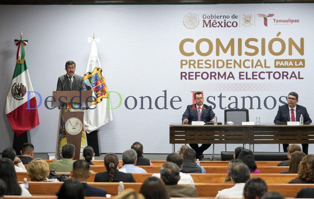 Gobierno, UAT y sociedad dialogan sobre la Reforma Electoral