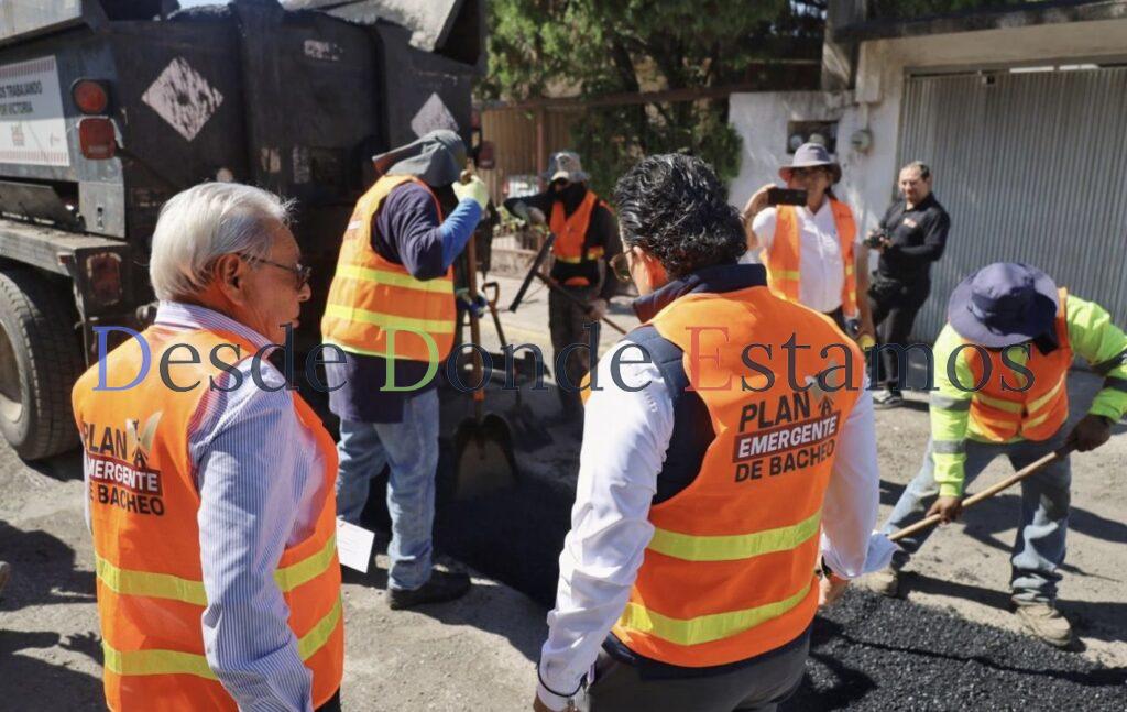 Bachea y recupera Municipio movilidad de calle 19 Mier y Terán