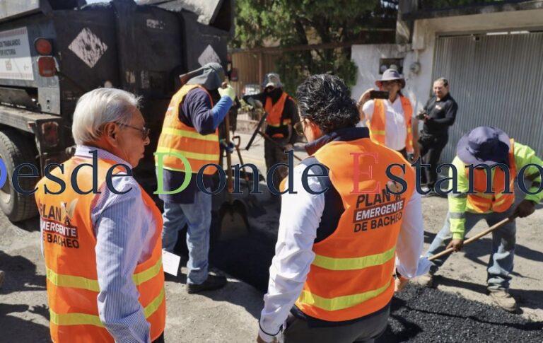 Bachea y recupera Municipio movilidad de calle 19 Mier y Terán