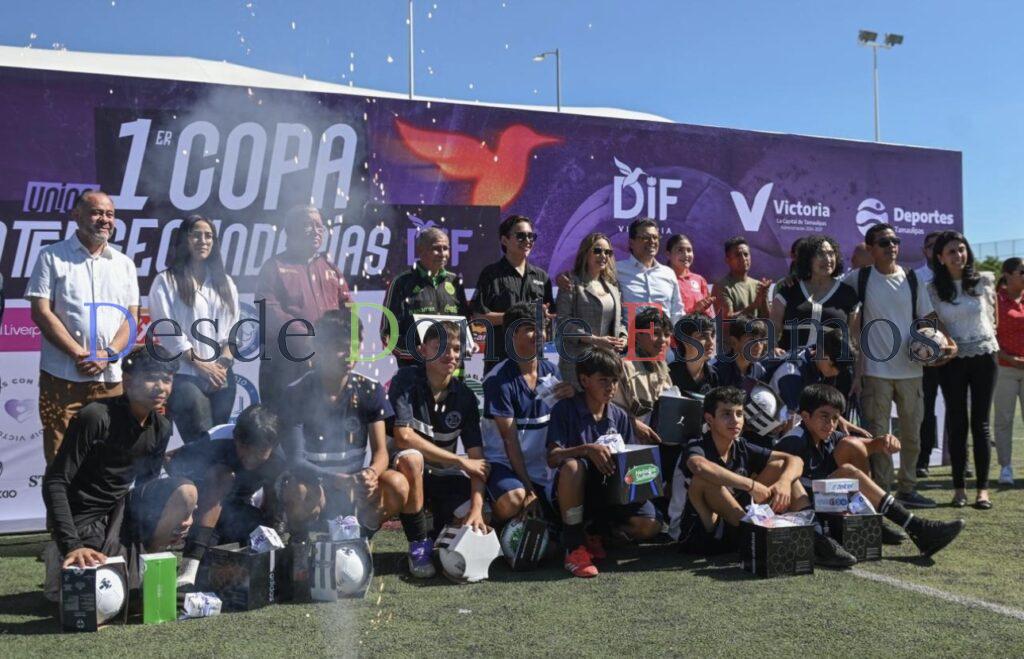 Gana secundaria Rafael Ramírez Copa Unión 2025 del DIF Victoria