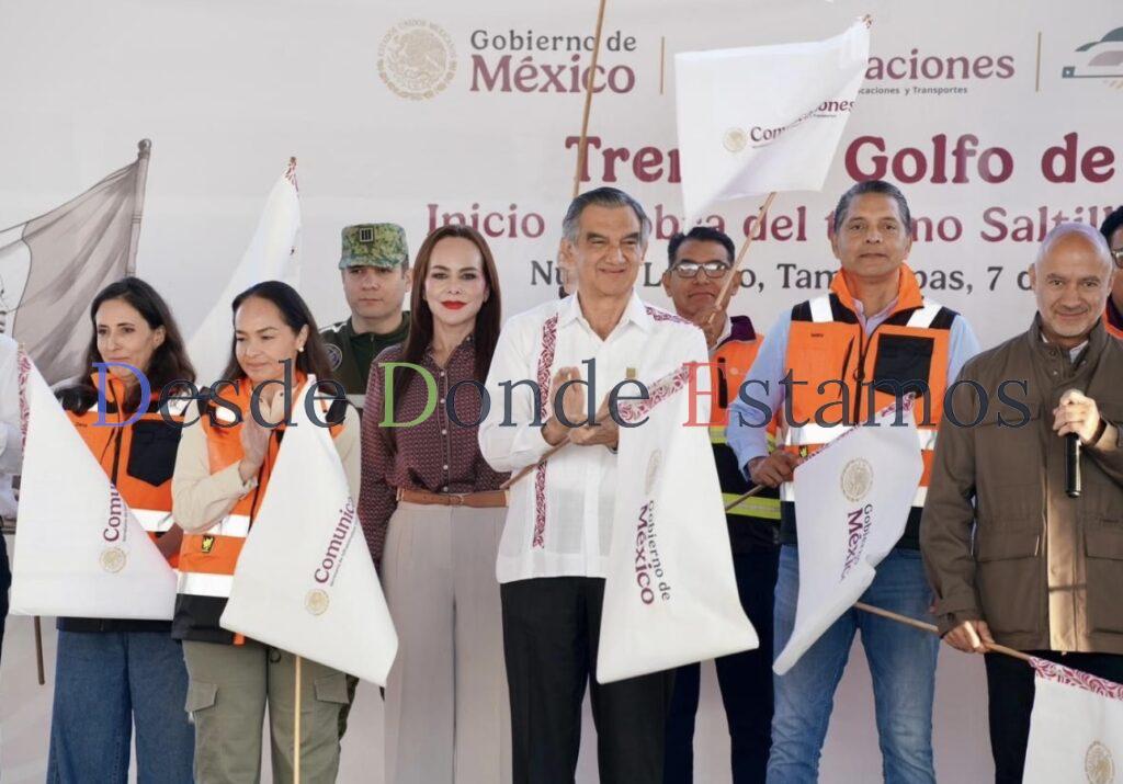 Inicia construcción del tren Nuevo Laredo–Saltillo