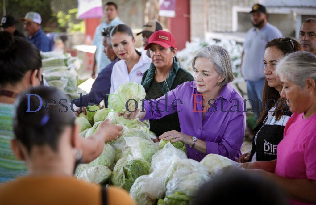 DIF Tamaulipas lleva “Come Bien, Vive Bien” a las familias de Jiménez