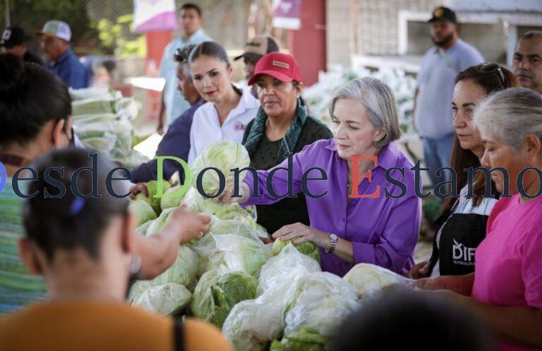 DIF Tamaulipas lleva “Come Bien, Vive Bien” a las familias de Jiménez