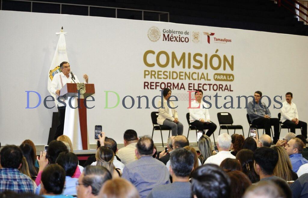 Reforma electoral está en marcha