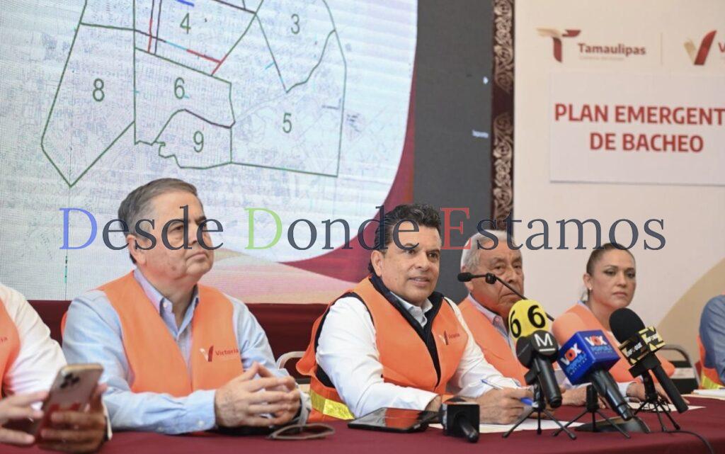 Registra Plan Emergente de Bacheo gran avance en calles de Victoria